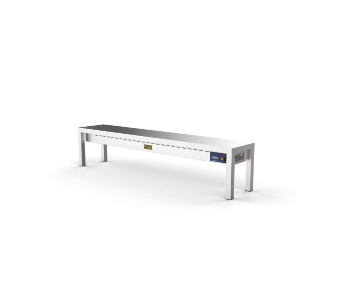VERWARMDE ETAGERE ENKEL 1600MM