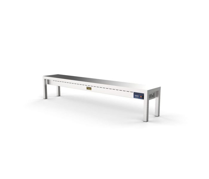VERWARMDE ETAGERE ENKEL 1800MM