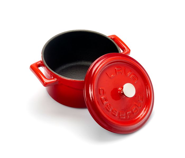 CASSEROLE ROND Ø 10 CM ROOD