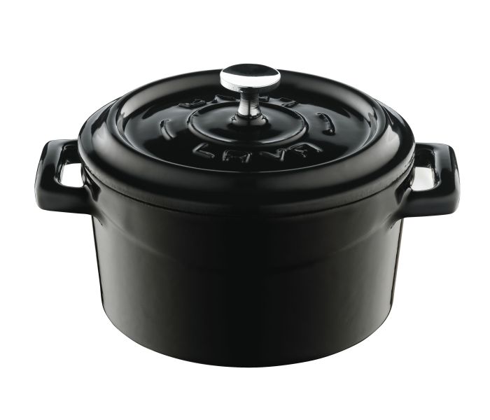 CASSEROLE ROND Ø 10 CM ZWART