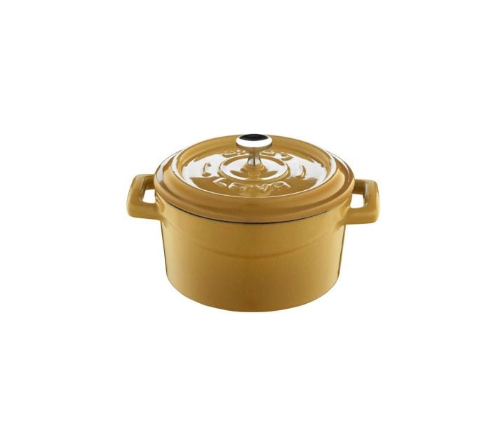 CASSEROLE ROND Ø 10 CM GEEL