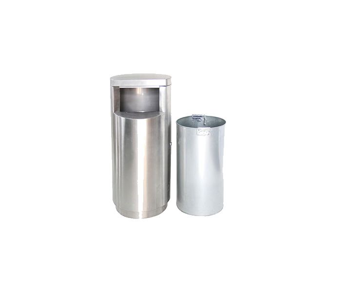 AFVALBAK RVS 40 LITER