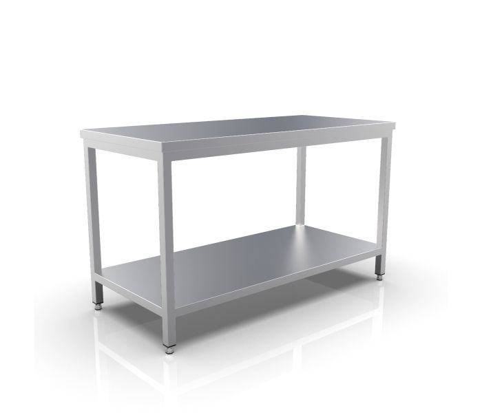 RVS WERKTAFEL 1500X700X900