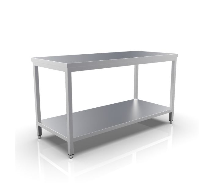RVS WERKTAFEL 1600X700X900