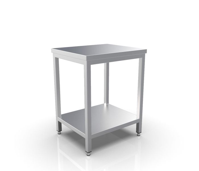RVS WERKTAFEL 700X600X900
