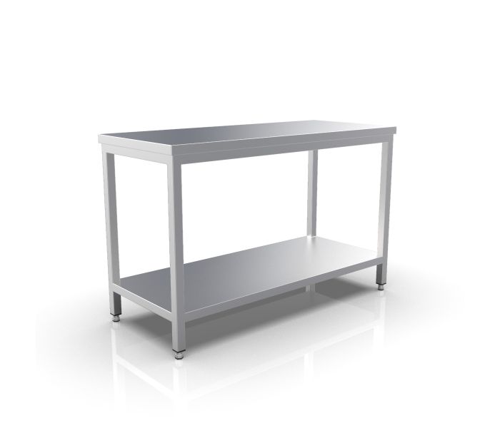 RVS WERKTAFEL 1400X600X900
