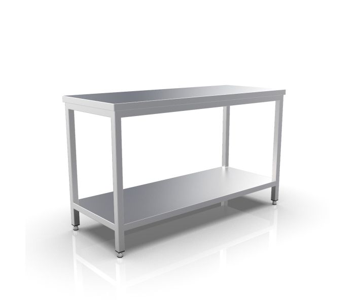 RVS WERKTAFEL 1500X600X900