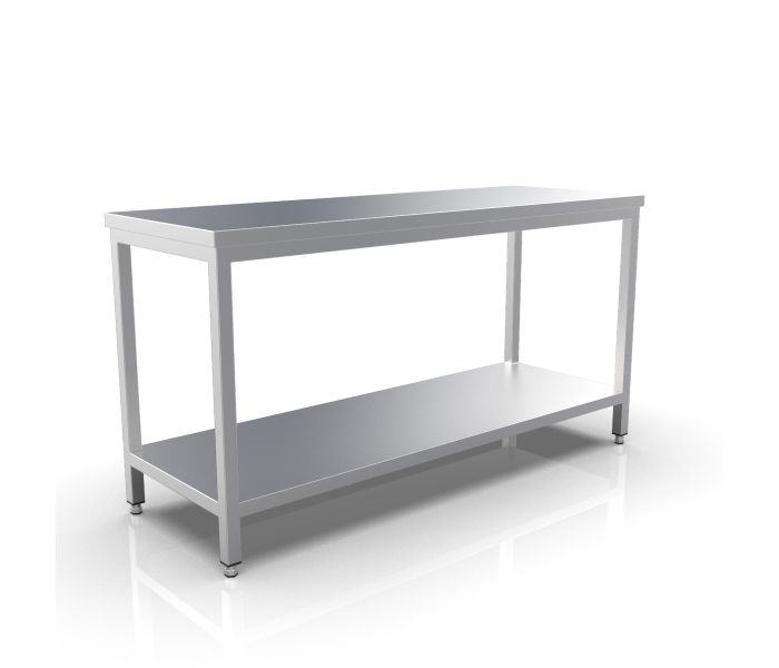 RVS WERKTAFEL 1700X600X900