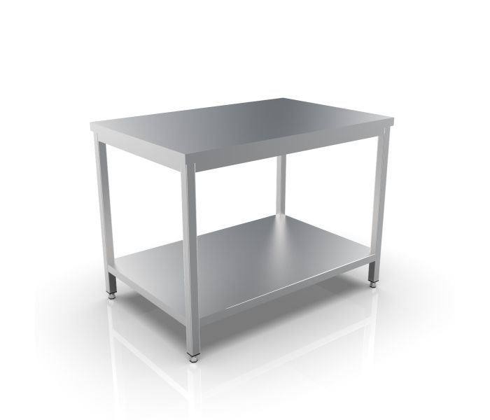 RVS WERKTAFEL 1200X800X900