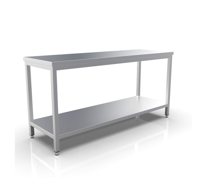 RVS WERKTAFEL 1800X600X900