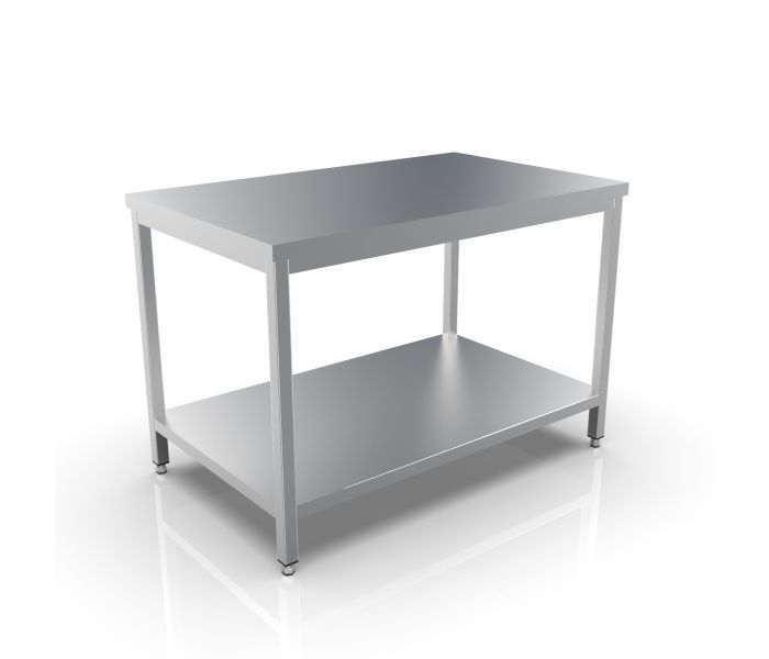 RVS WERKTAFEL 1300X800X900
