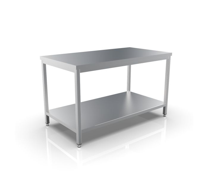 RVS WERKTAFEL 1500X800X900