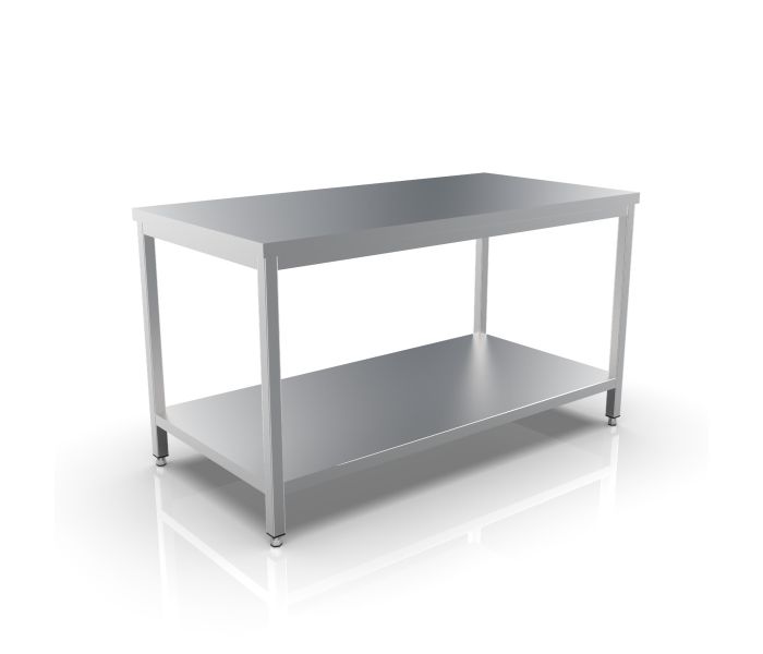 RVS WERKTAFEL 1600X800X900