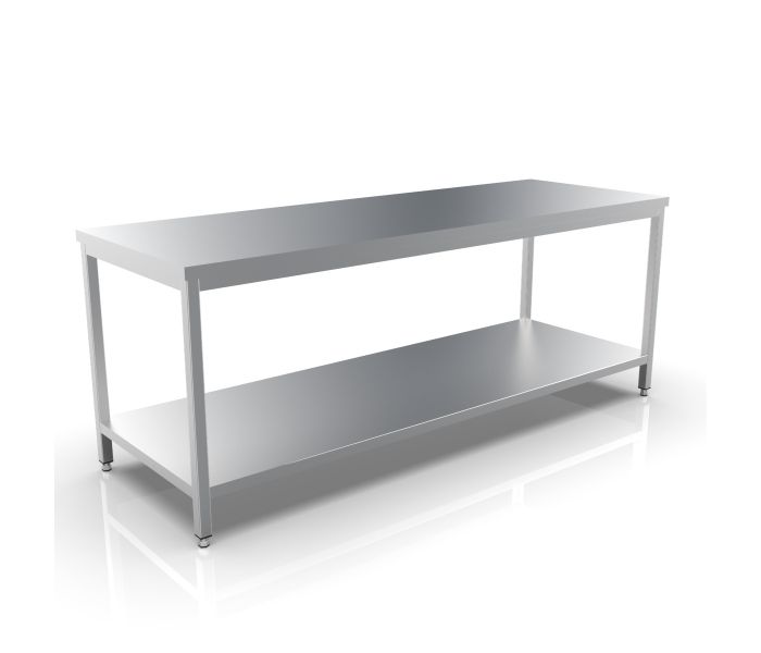 RVS WERKTAFEL 2300X800X900