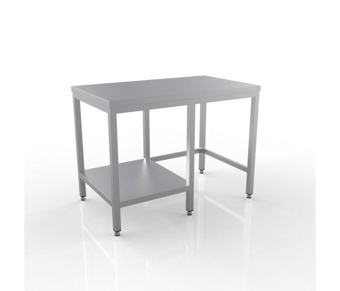 RVS WERKTAFEL 1200X600X900