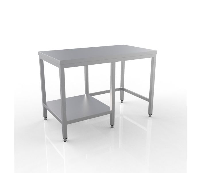 RVS WERKTAFEL 1300X600X900