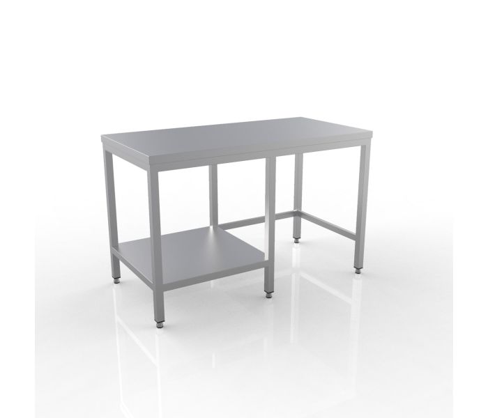 RVS WERKTAFEL 1400X600X900