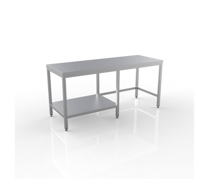 RVS WERKTAFEL 1900X600X900