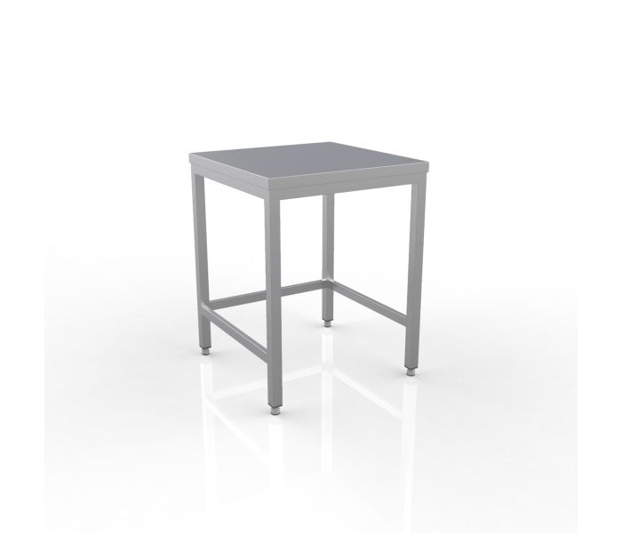 RVS WERKTAFEL 700X600X900