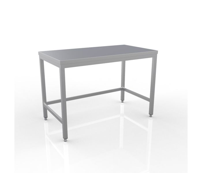 RVS WERKTAFEL 1300X600X900