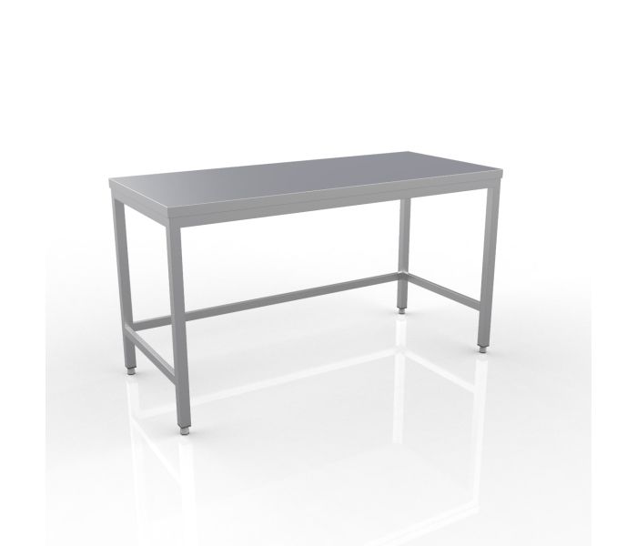 RVS WERKTAFEL 1600X600X900