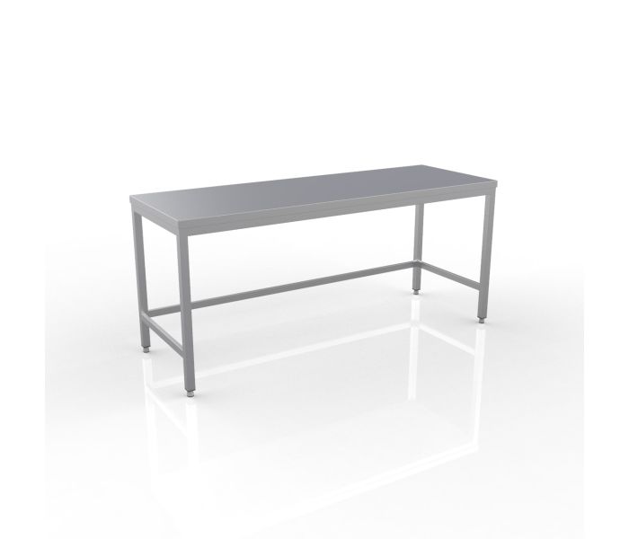 RVS WERKTAFEL 2000X600X900
