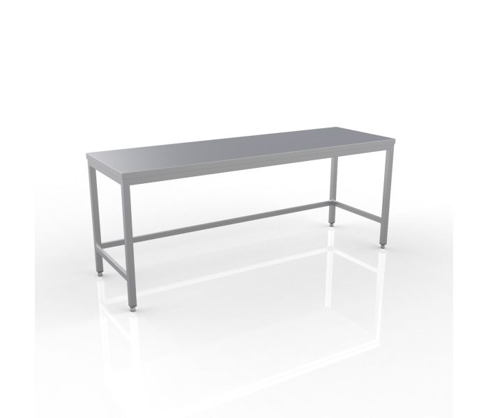 RVS WERKTAFEL 2200X600X900