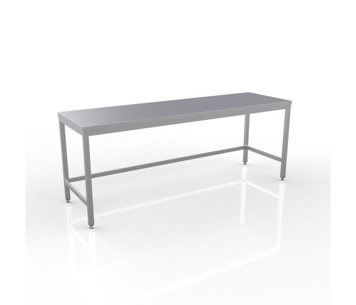 RVS WERKTAFEL 2300X600X900