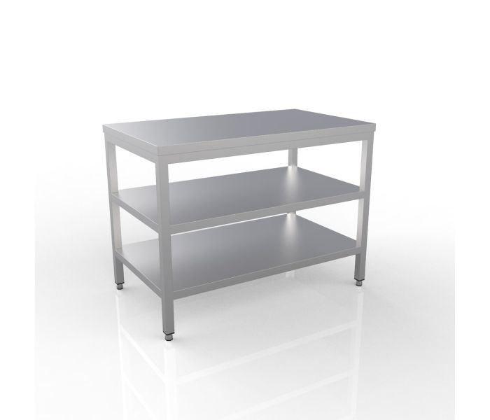 RVS WERKTAFEL 1200X600X900
