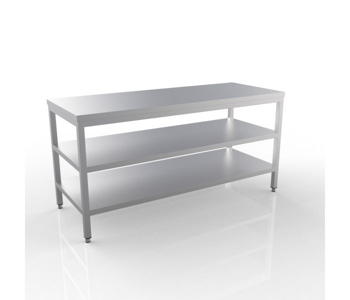 RVS WERKTAFEL 1800X600X900