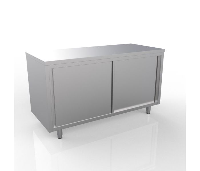 RVS WERKTAFEL 1600X600X900