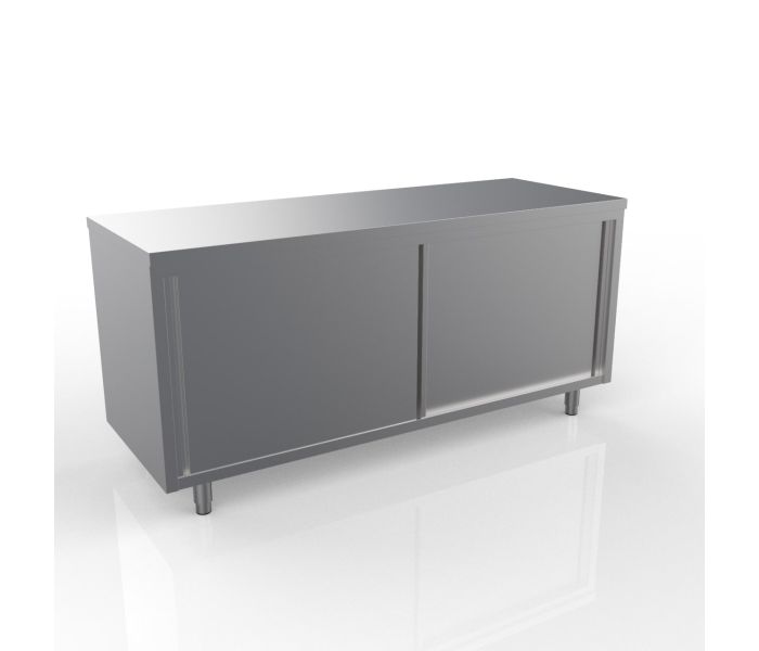 RVS WERKTAFEL 1900X600X900