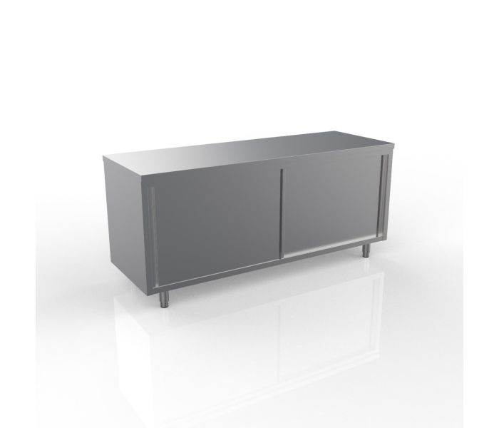RVS WERKTAFEL 2000X600X900