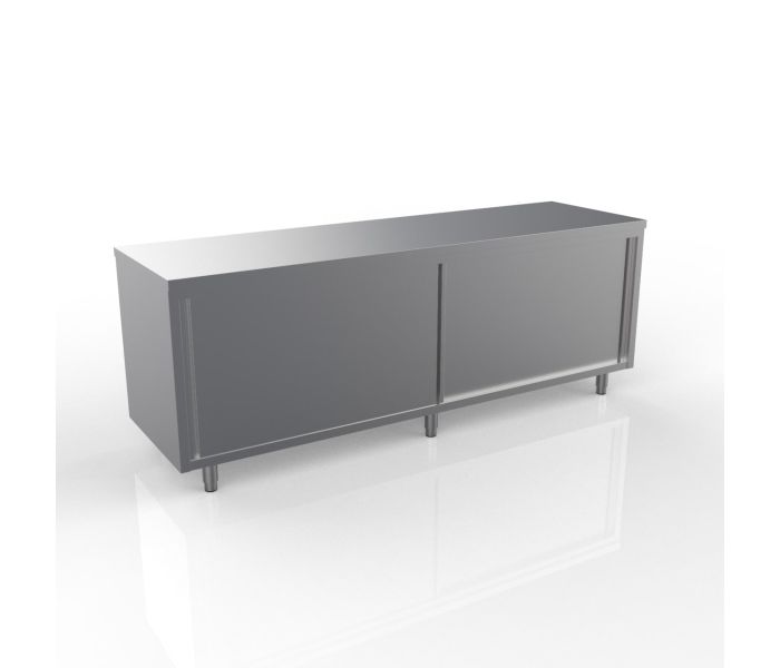 RVS WERKTAFEL 2400X600X900