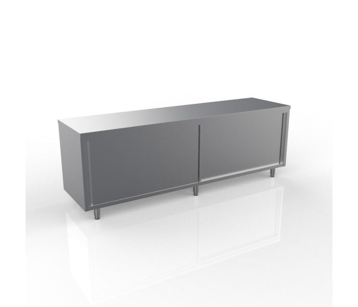 RVS WERKTAFEL 2600X600X900