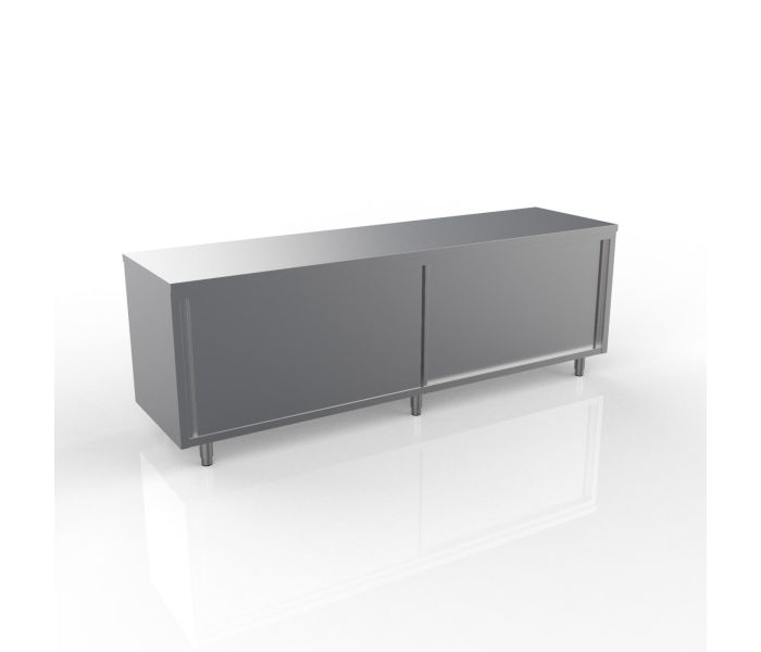 RVS WERKTAFEL 2600X600X900