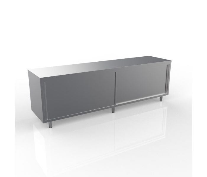 RVS WERKTAFEL 2800X600X900