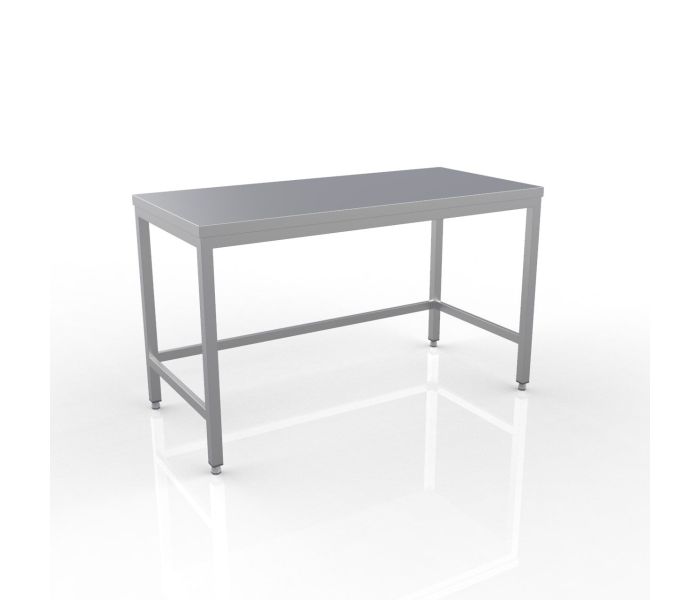 RVS WERKTAFEL 1400X700X900