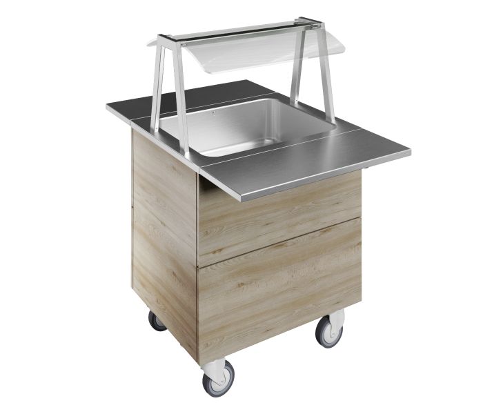 BAIN MARIE UNIT 2/1 GN F01H2AW