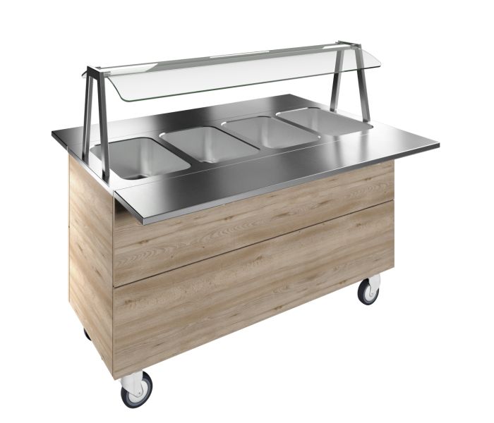 BAIN MARIE UNIT 4/1 GN F02H3AW