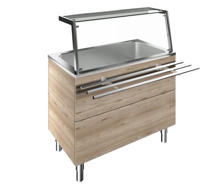 BAIN MARIE UNIT 3/1 GN F01H3AF