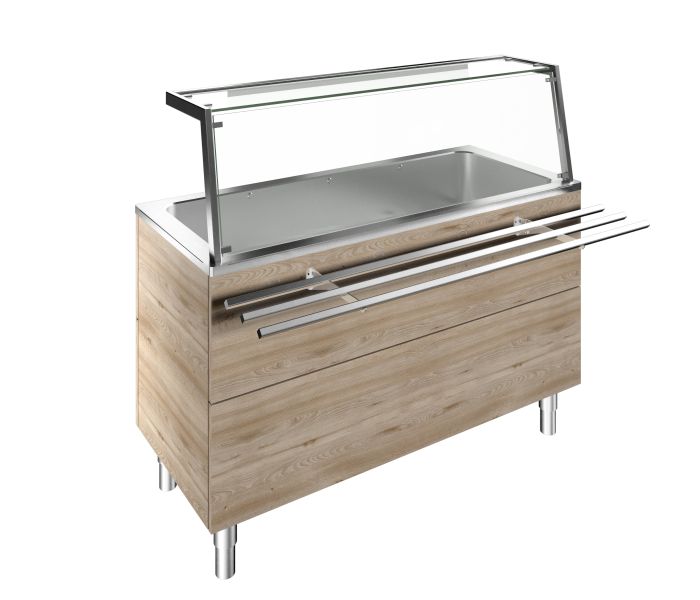 BAIN MARIE UNIT 4/1 GN F01H4AF