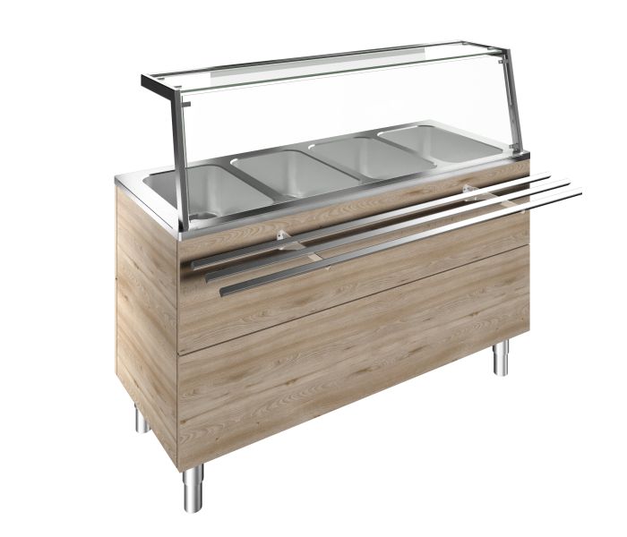 BAIN MARIE UNIT 4/1 GN F02H4AF