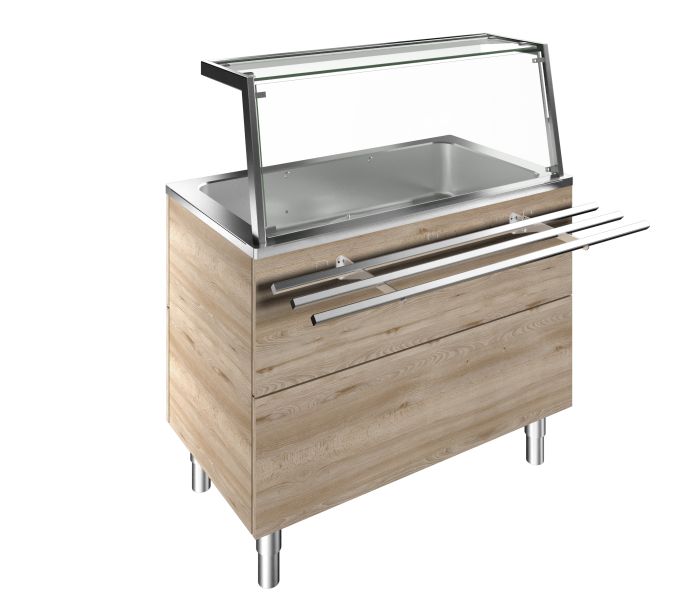 BAIN MARIE UNIT 3/1 GN F03H3AF
