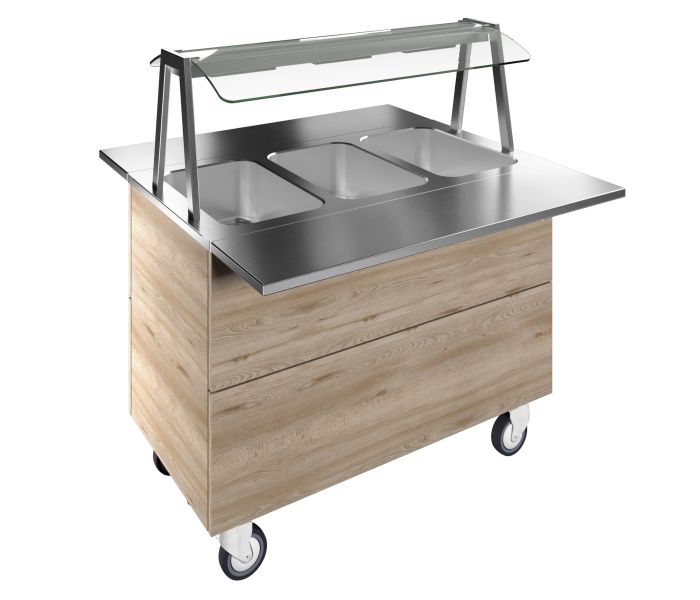 BAIN MARIE UNIT 3/1 GN F02H3AW
