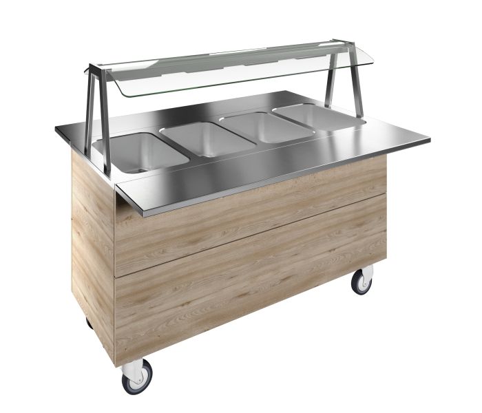 BAIN MARIE UNIT 4/1 GN F02H3AW
