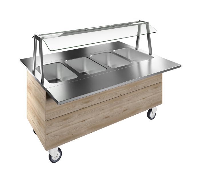 BAIN MARIE UNIT 4/1 GN F02H4KW