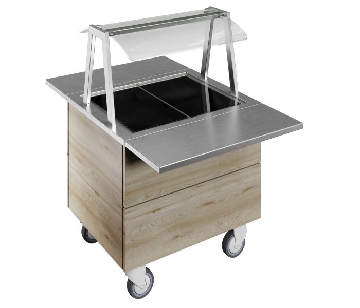 VERWARMDE UNIT 2/1 GN F04H2KW0