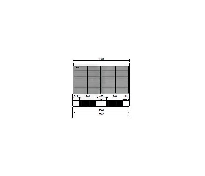 WANDKOEL. CRONUS+ 2500 C P RVS