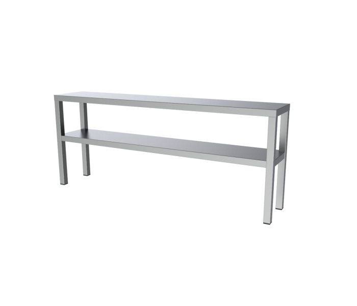 ETAGERE DUBBEL ONVERW. 160 CM